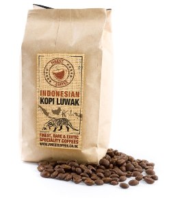 Wild Indonesian Kopi Luwak Coffee (100% Certified)